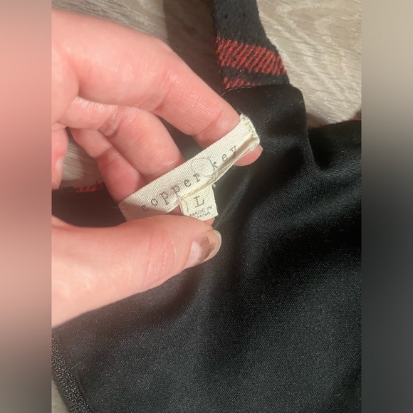 Copper key plaid dress - Picture 5 of 10